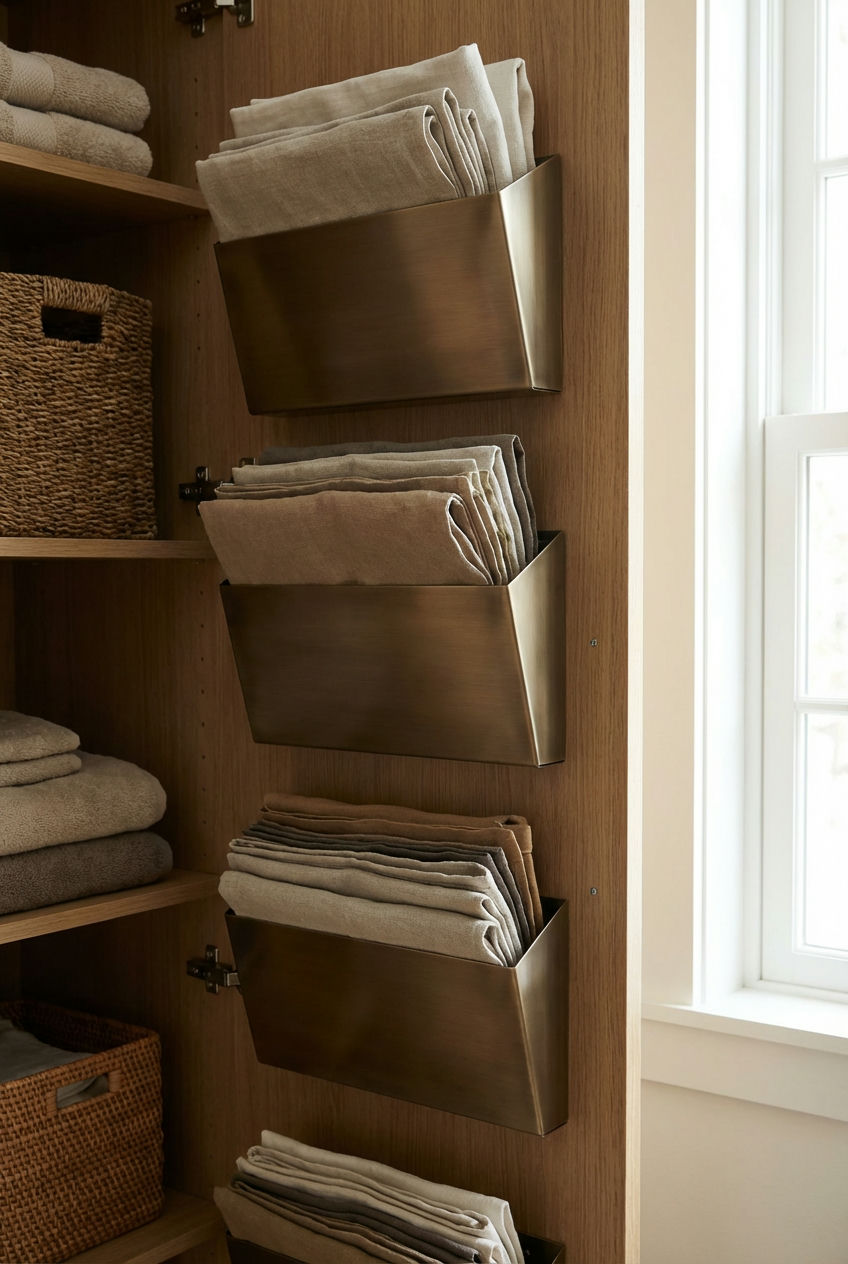 Wall-Mounted Magazine Holders for Wraps