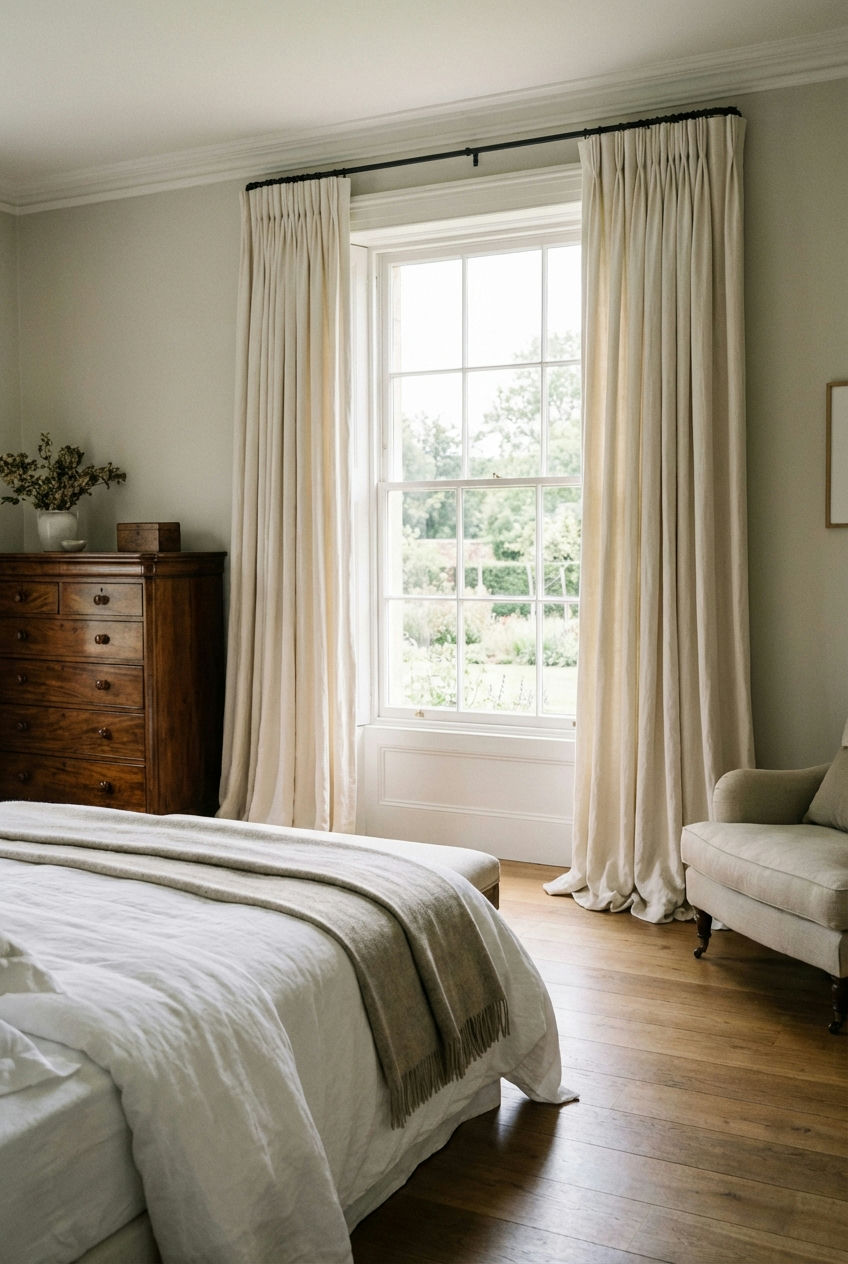 Floor-to-Ceiling Drapes