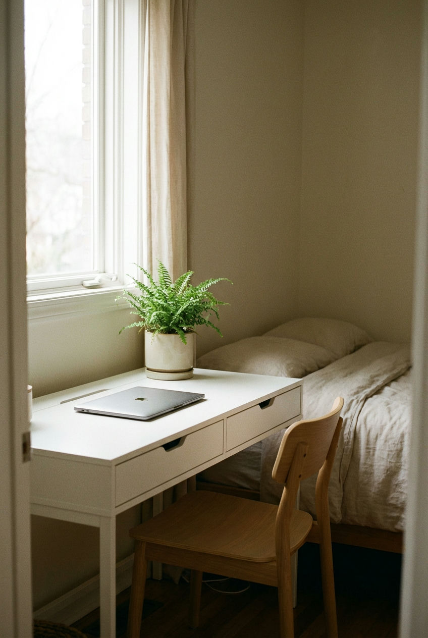 Compact-Desk-with-Storage-Drawers