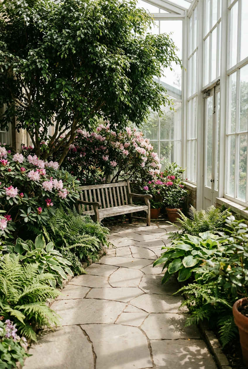 Stone Path to Seating