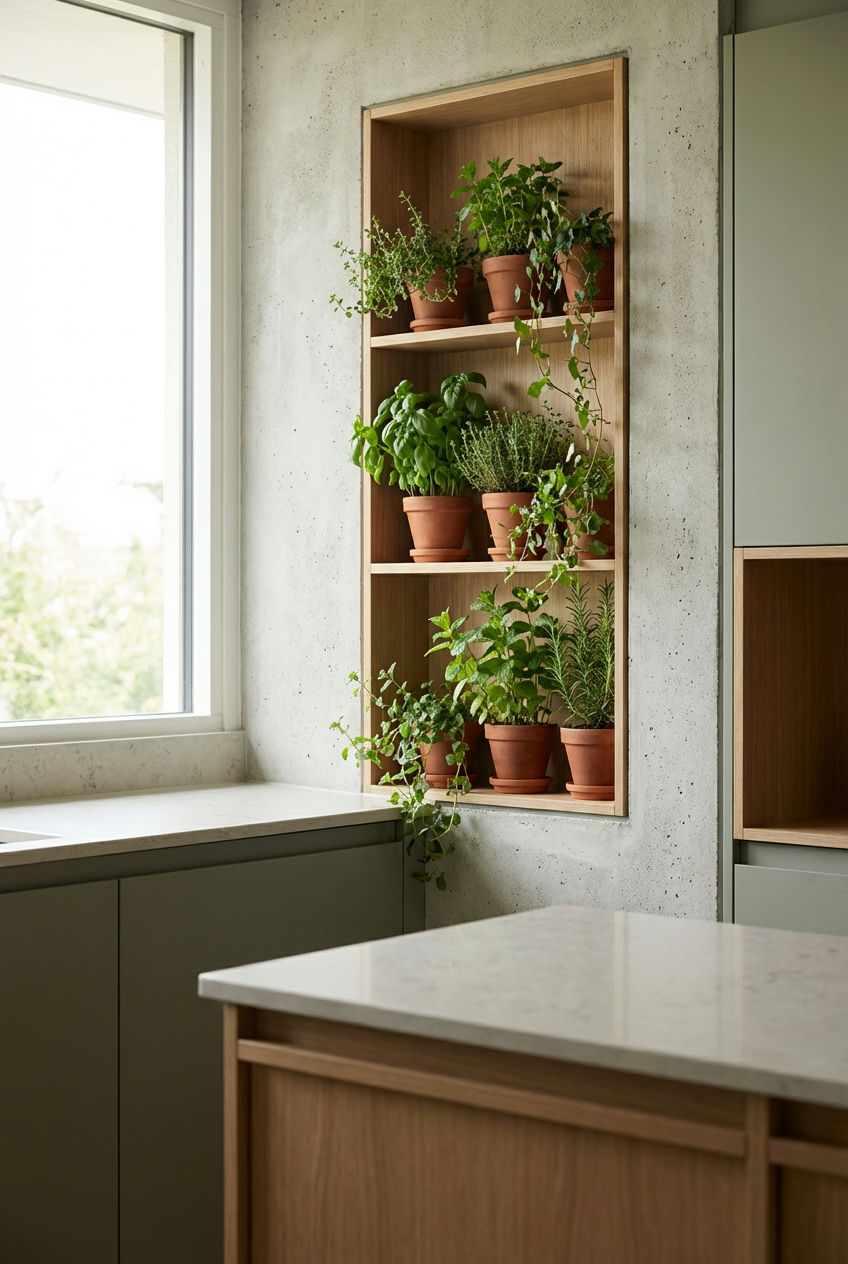Indoor Herb Gardens & Vertical Farms