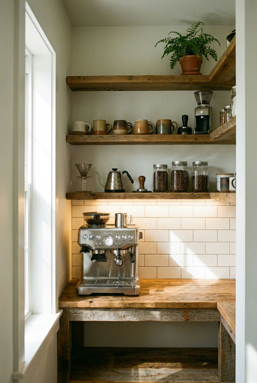 Pantry as a Coffee Bar