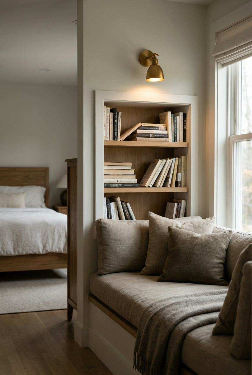Built-in Book Nooks
