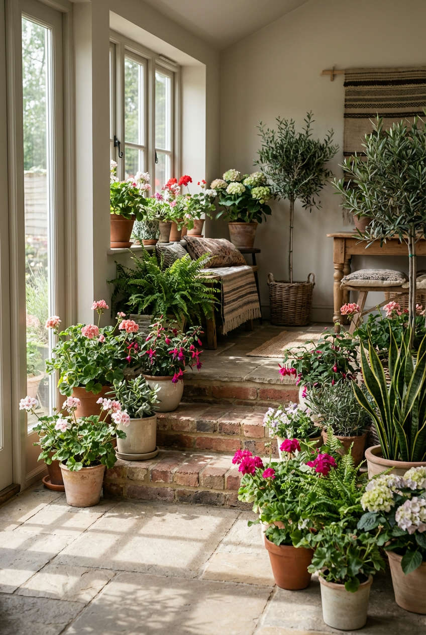 Container Gardening Displays