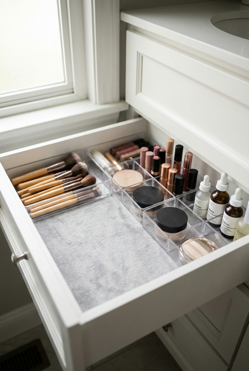 Drawer Organizers for Vanities