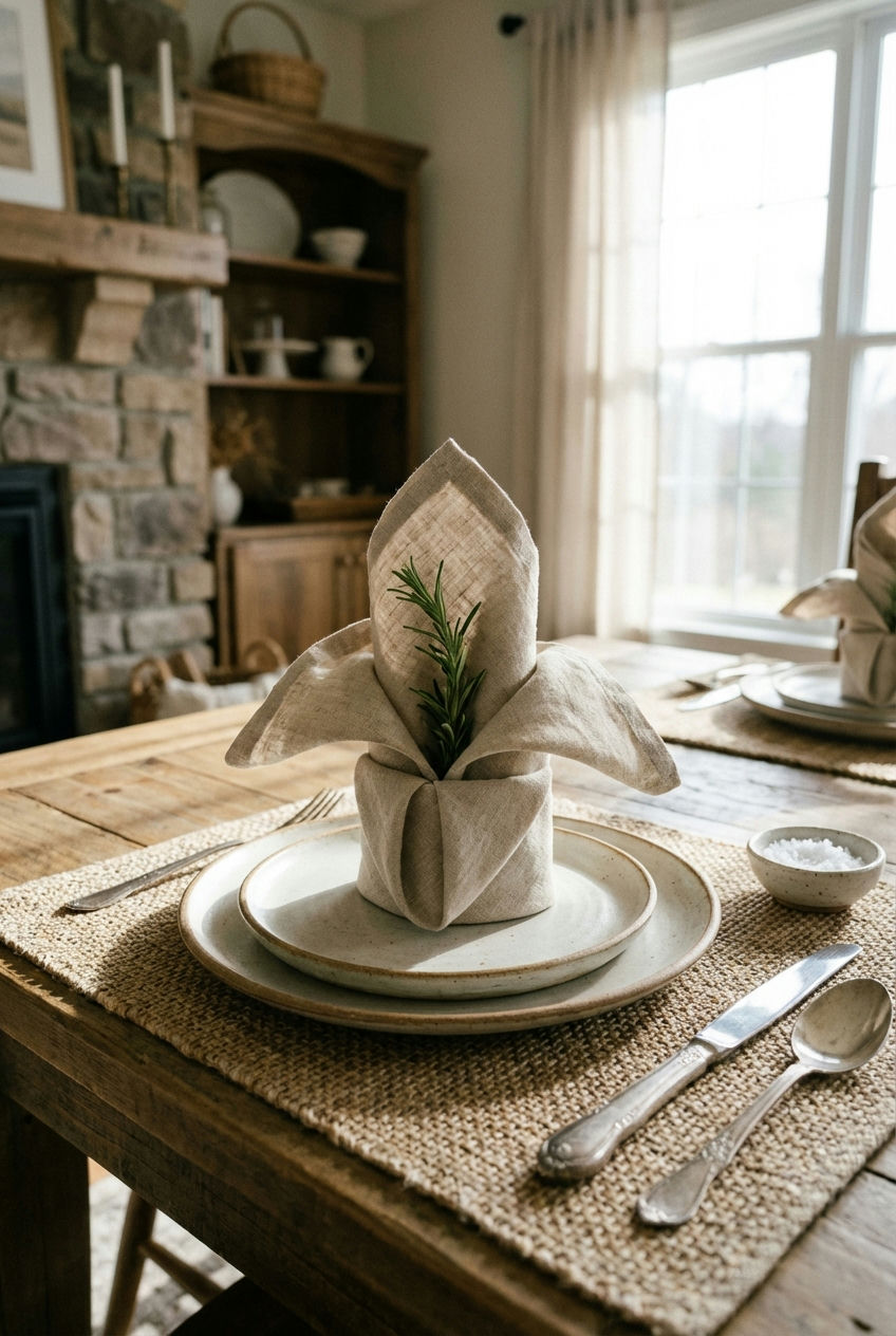 Artful Napkin Folds