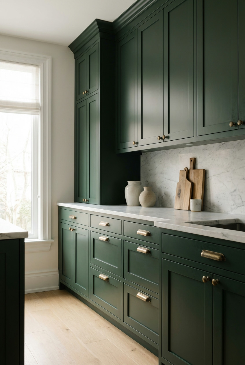 Deep Forest Green Hues