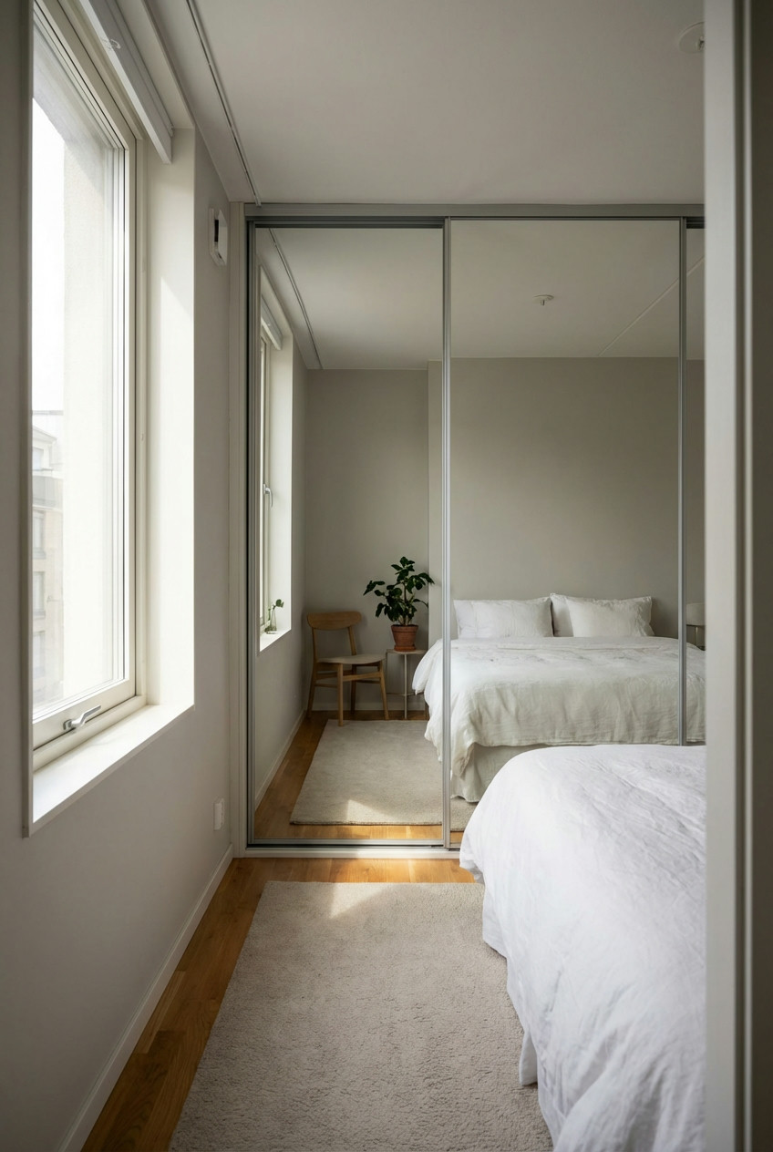 Mirrored Wardrobe Doors