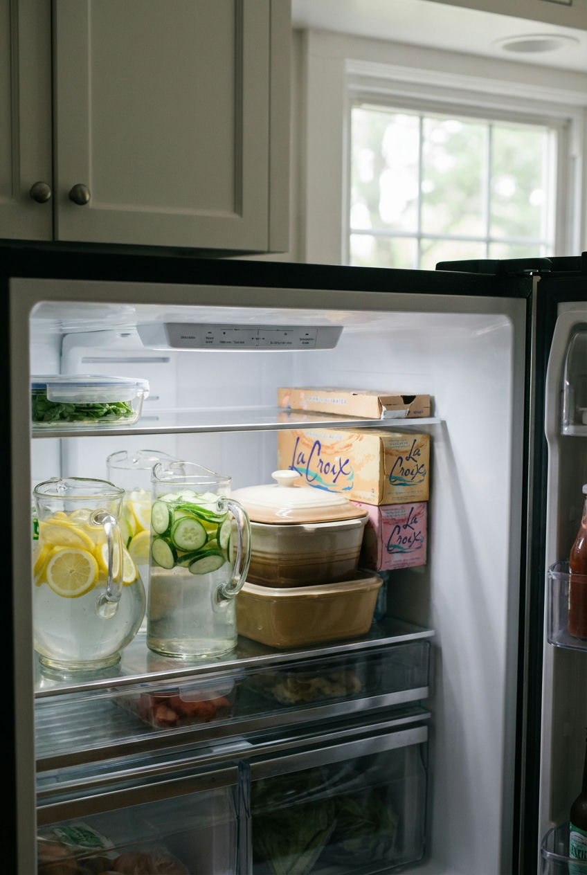 Utilizing the Top Shelf for Bulk Items
