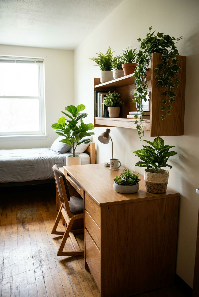 Greenery-with-Faux-Plants