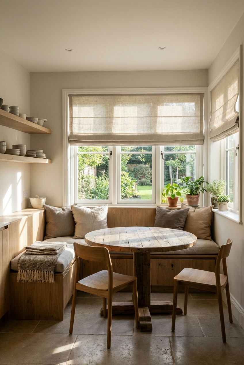 Integrated Banquette Seating & Cozy Nooks