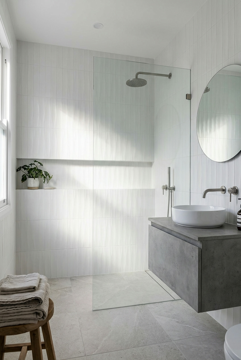 Textured Vertical Tiles