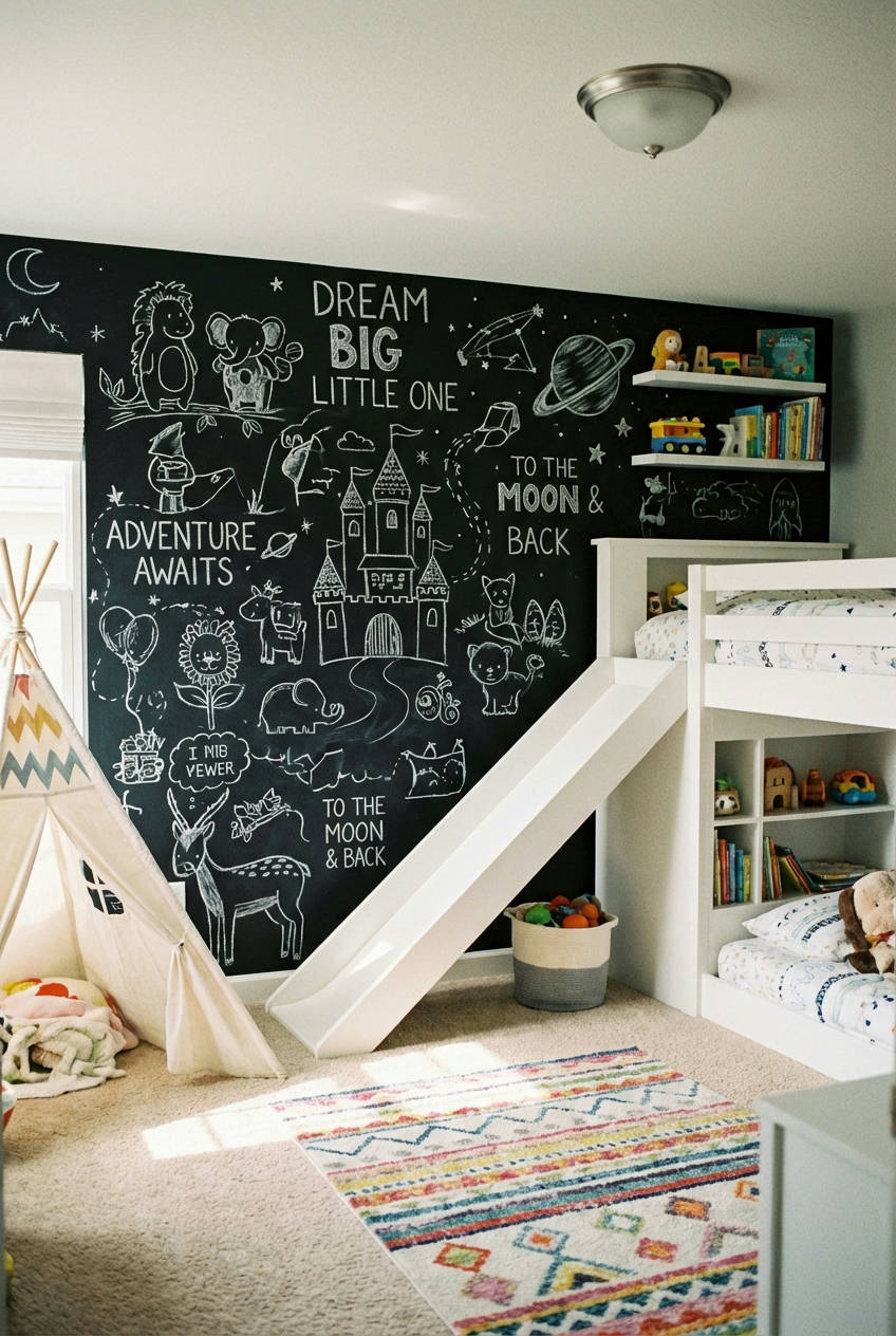 Chalkboard Accent Wall