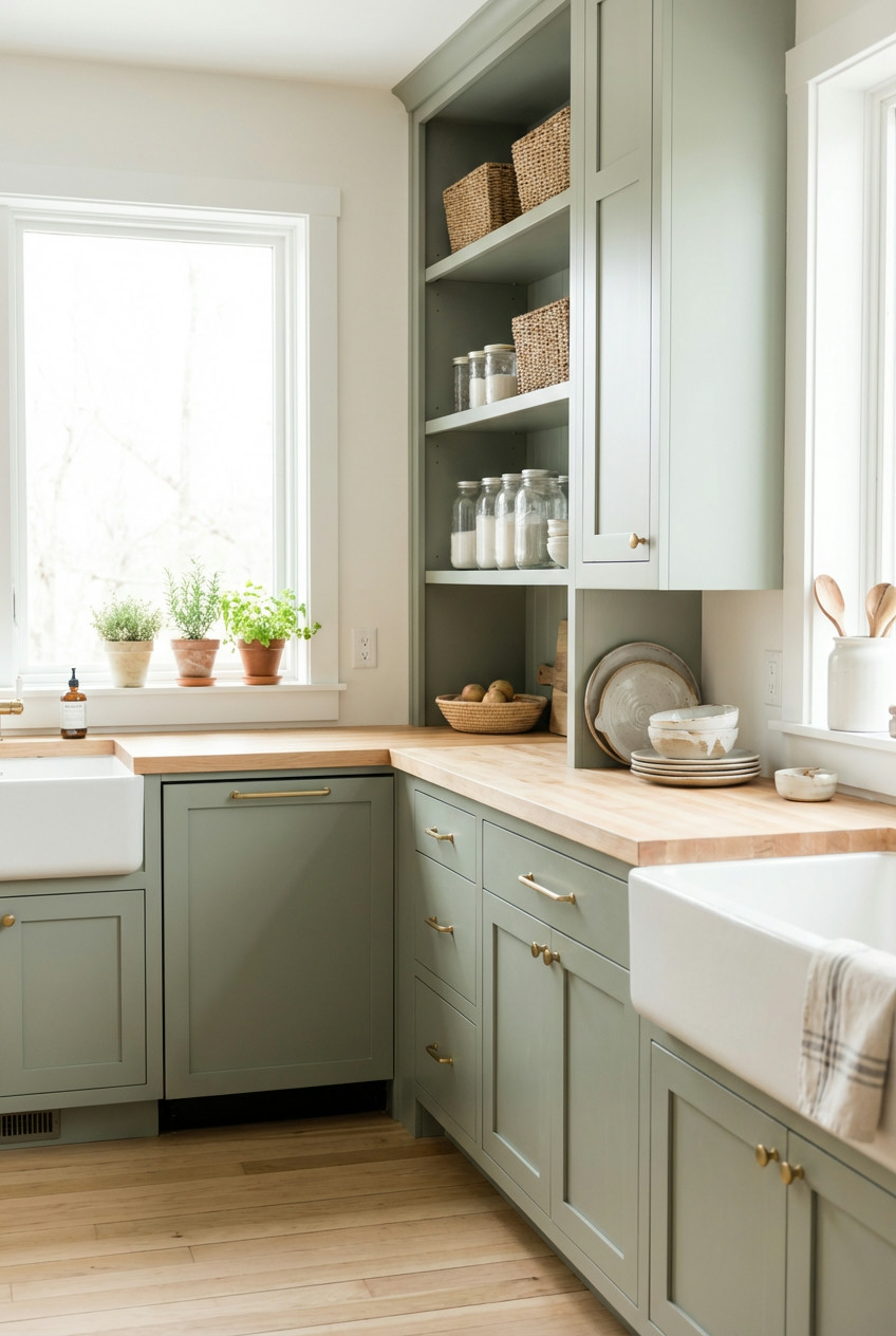 Muted Sage Green