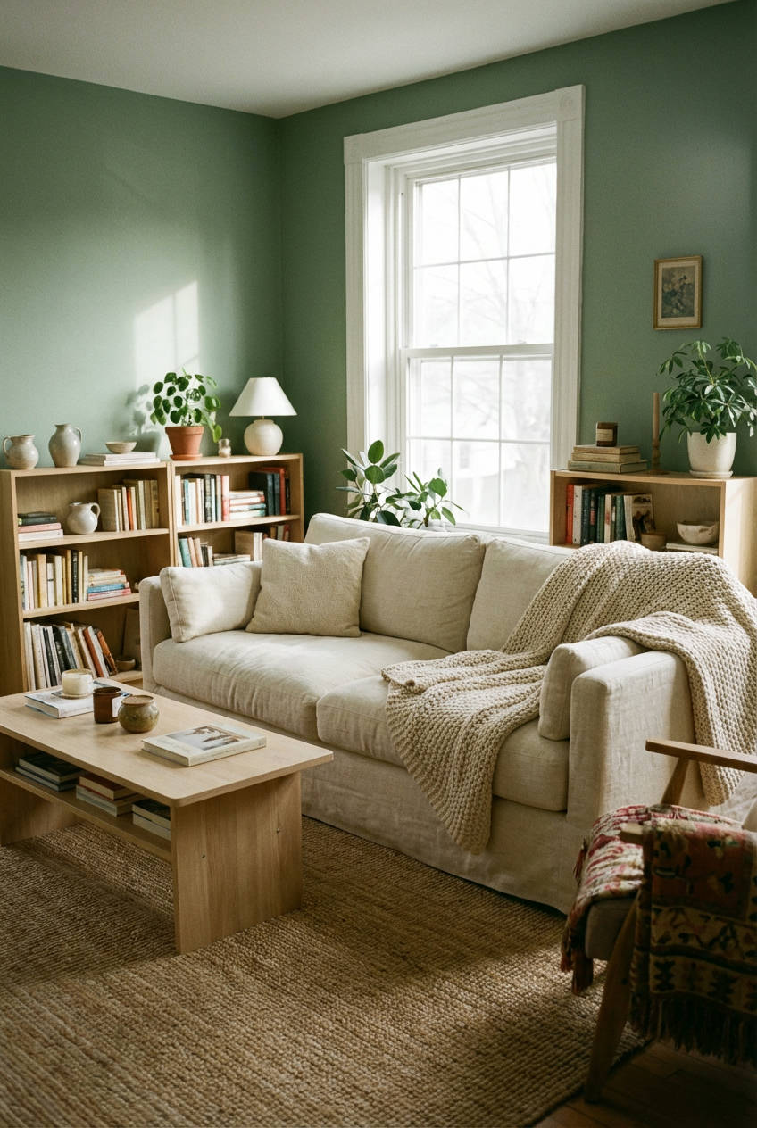 Sophisticated Sage and Cream