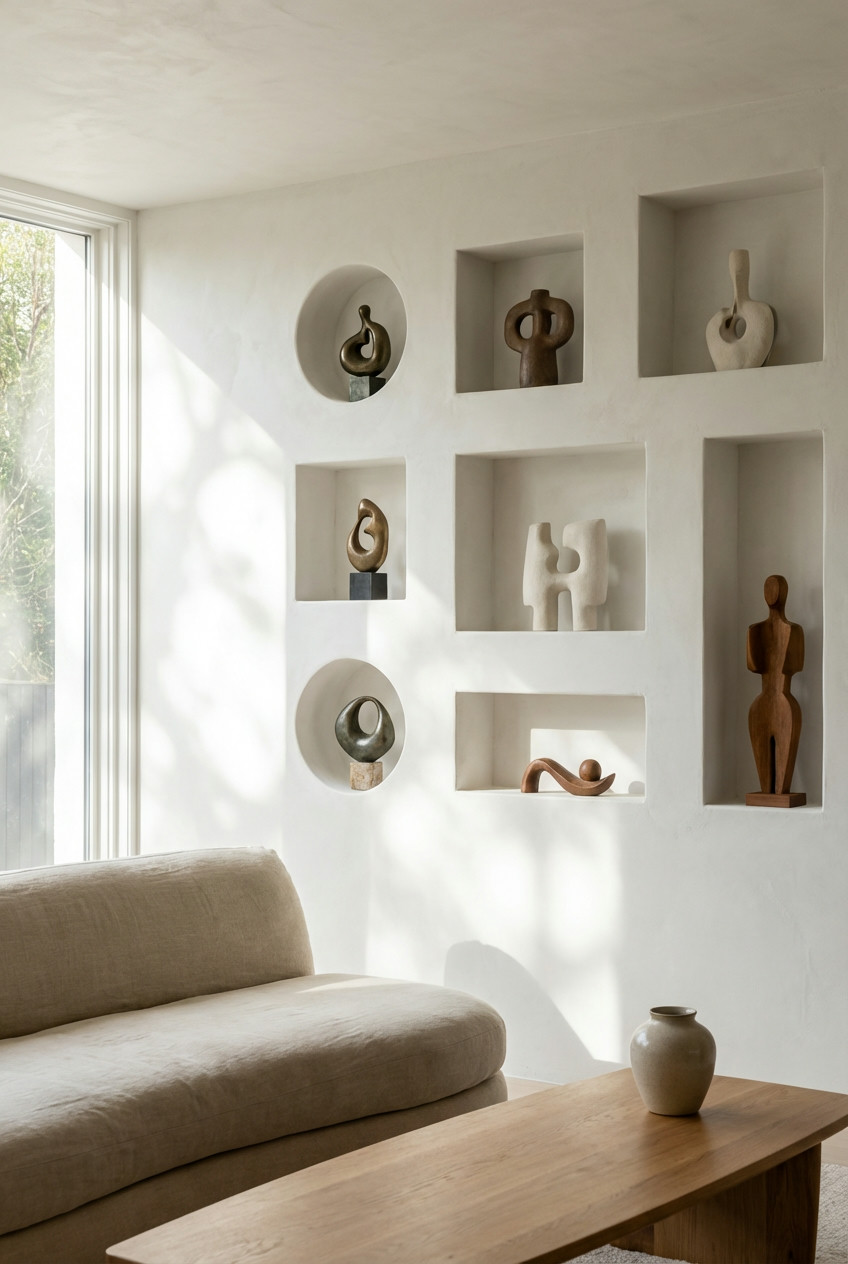 Sculptural Display Niche