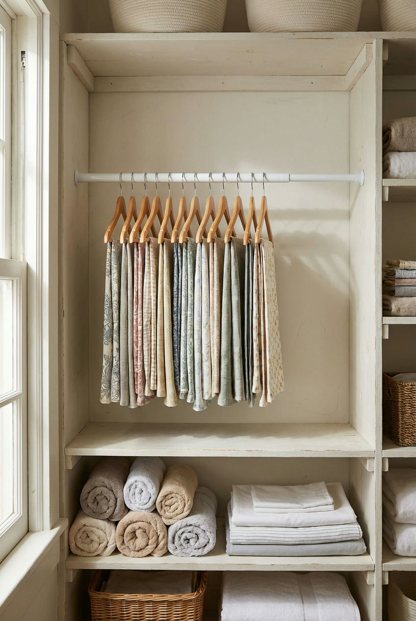 Adding a Tension Rod for Hanging