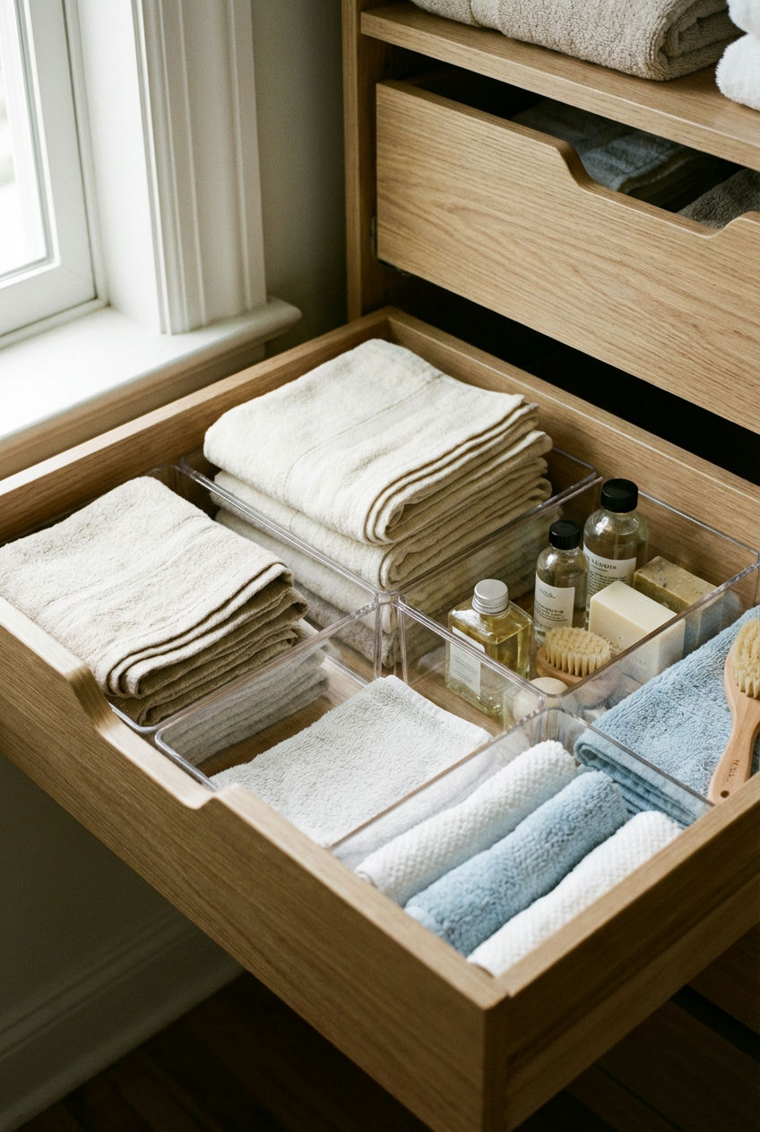 Acrylic Drawer Dividers for Small Items