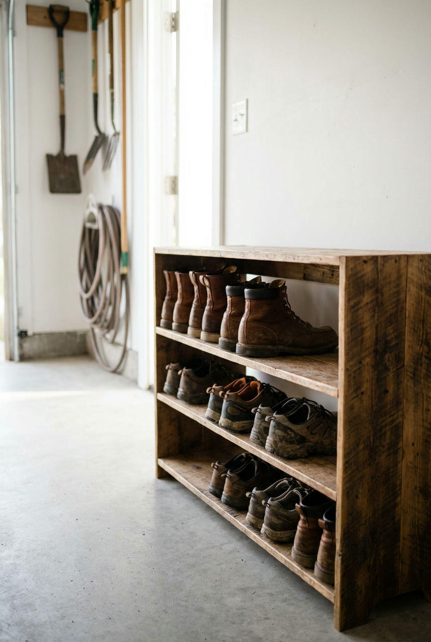 Work-Boot-and-Shoe-Rack