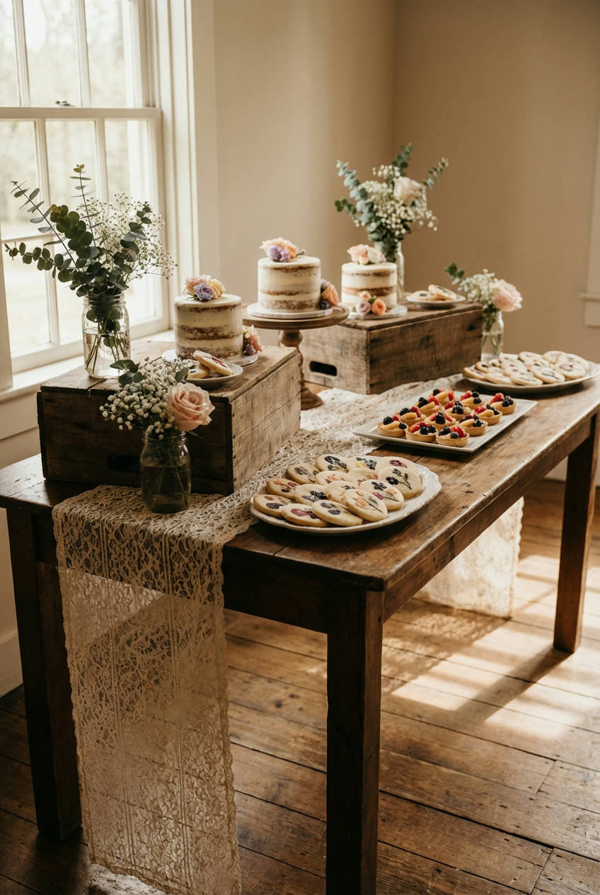 Baby in Bloom Rustic Romance