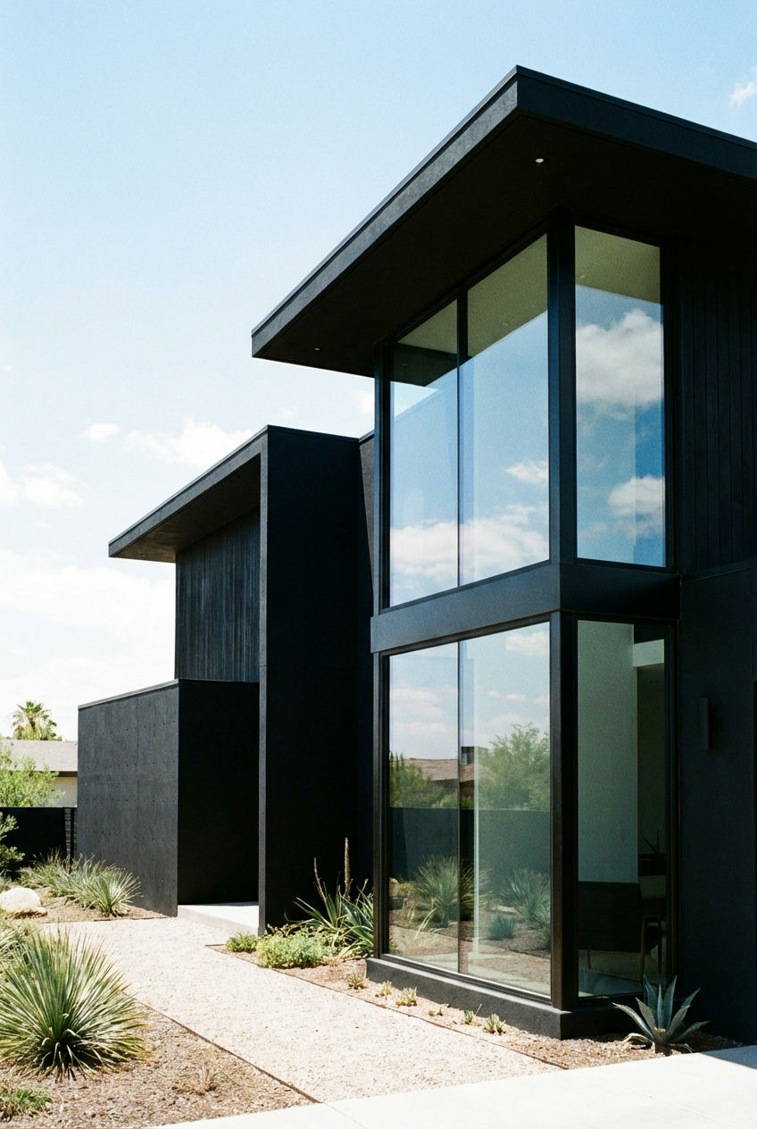 Bold Black for Modern Homes