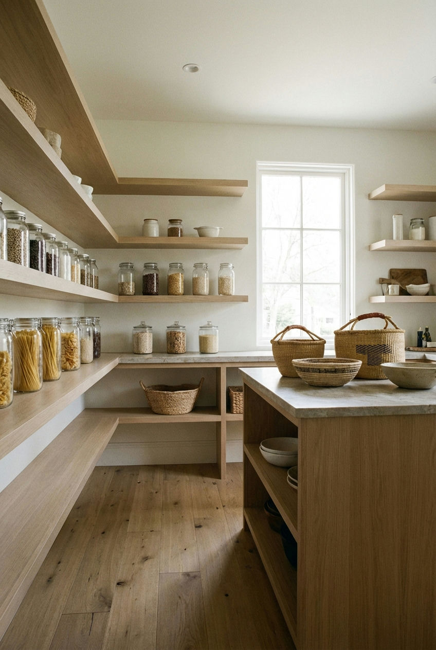 The Art of the Curated Walk-In Pantry