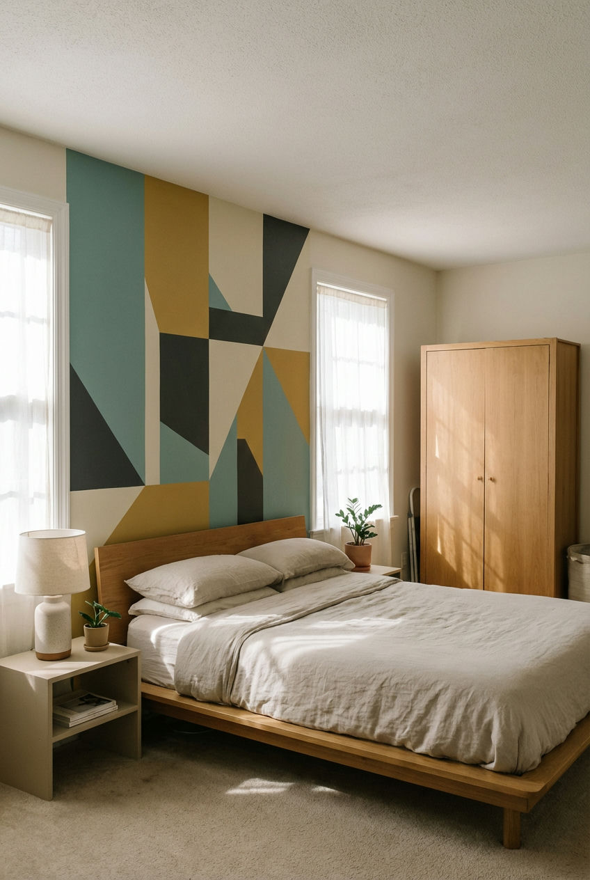 Geometric Wall Murals