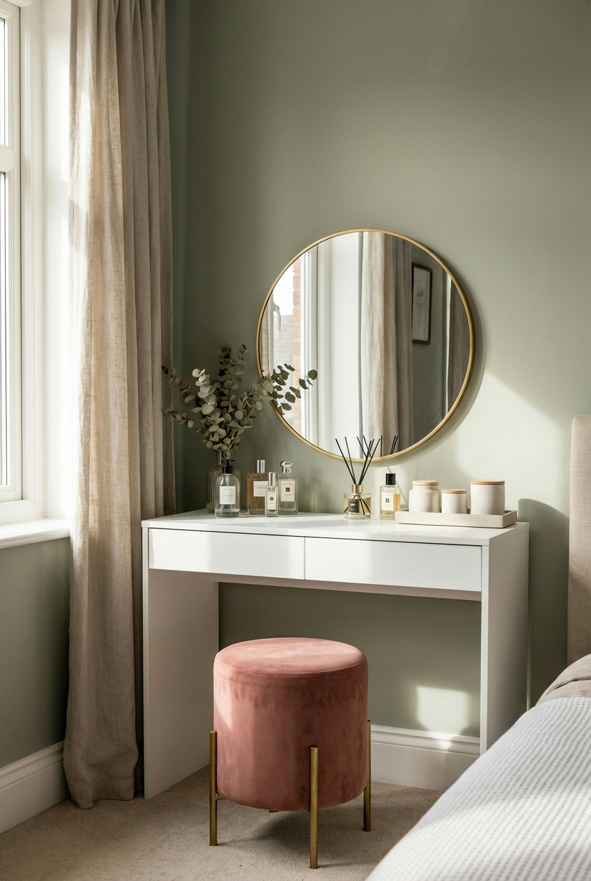 Elegant Vanity Corner