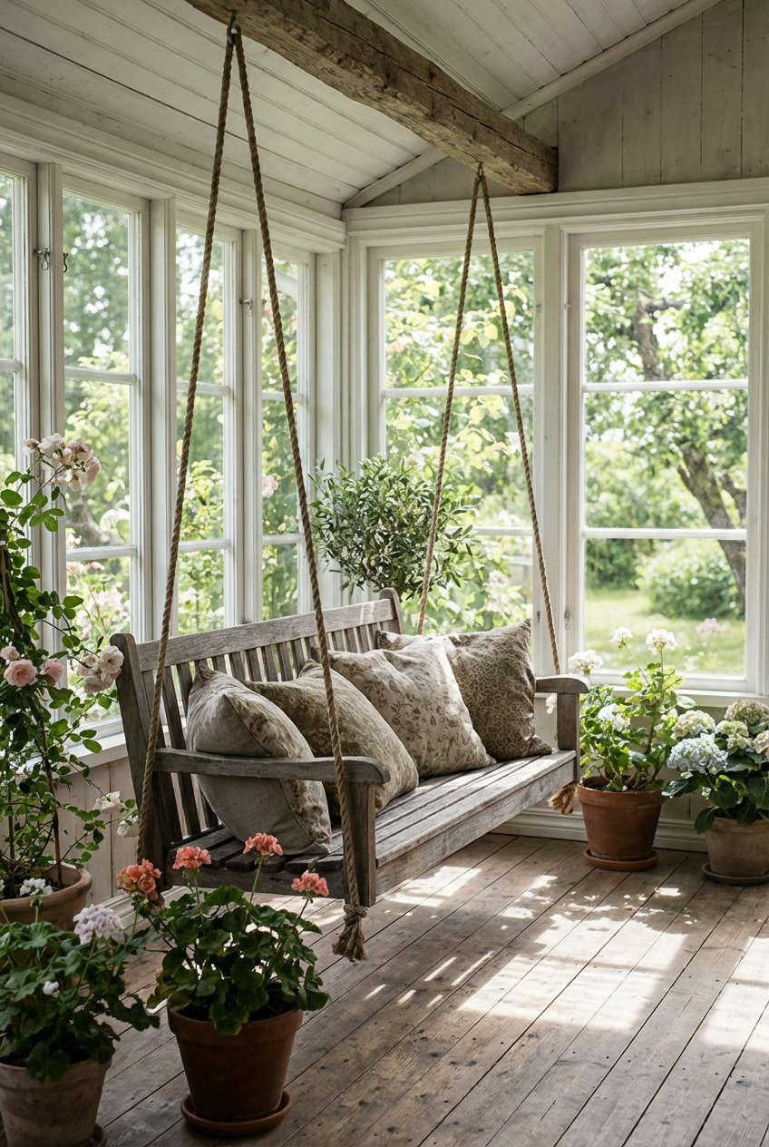 Garden Swing or Bench
