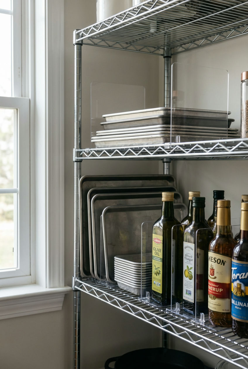 Ideas for Wire Shelf Dividers: Keeping Order