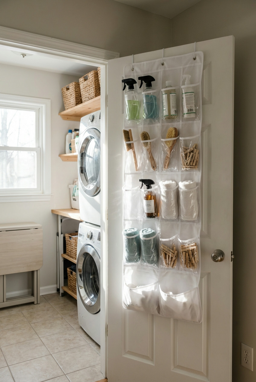 Utilize-the-Back-of-the-Door-for-Storage
