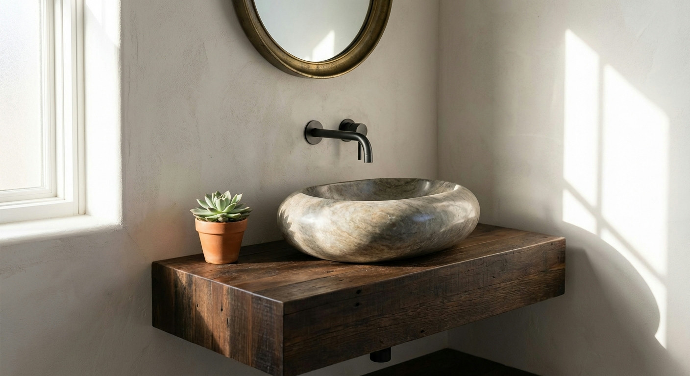 Vessel Sinks with Organic Forms
