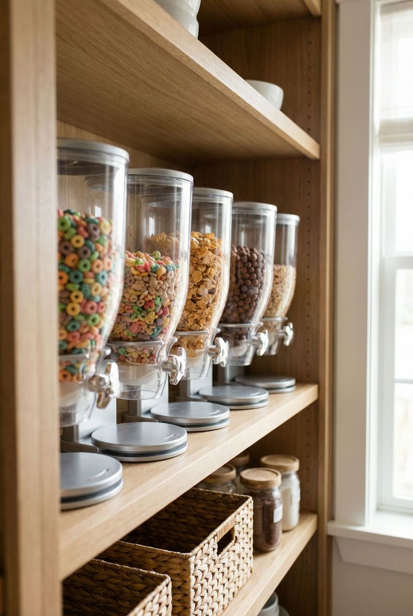 Cereal Dispensers: A Kid-Friendly Fixture