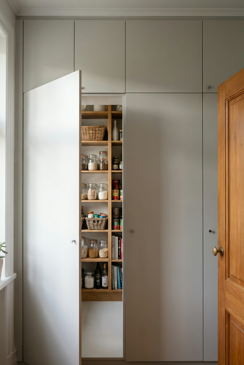 Hidden Pantries & Storage