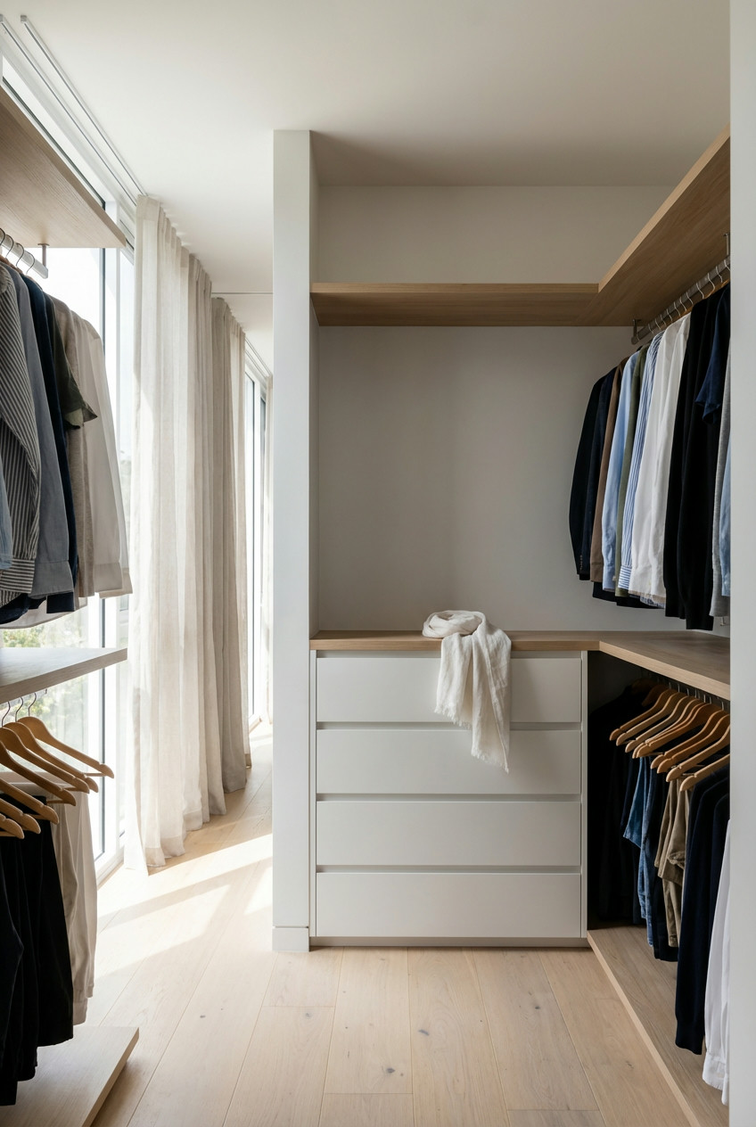 Minimalist-Utility-within-Closet