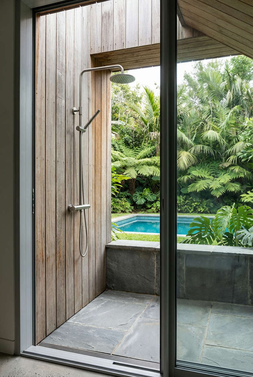 Outdoor Shower (near pool)