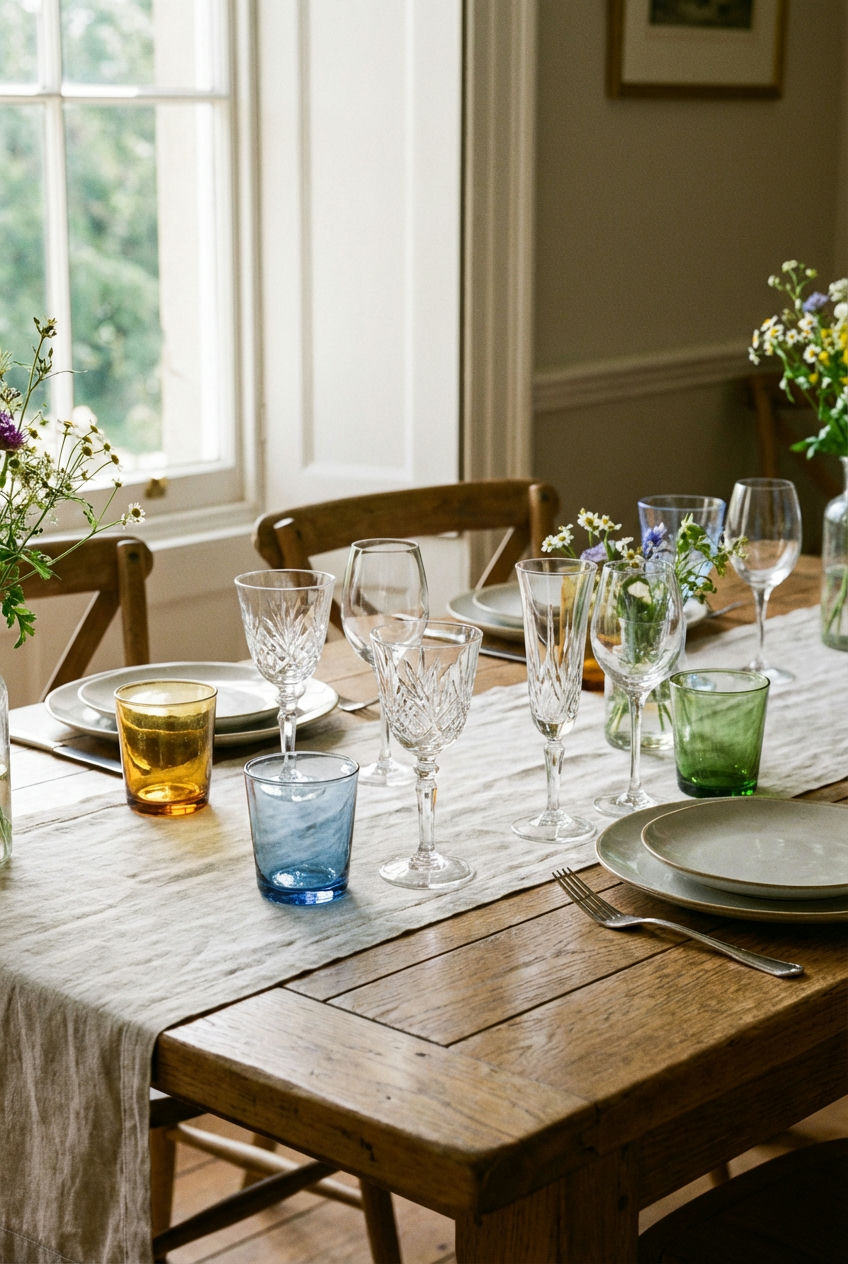 Glassware as Decor