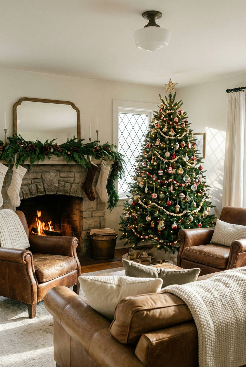 Cozy Farmhouse Christmas Decor