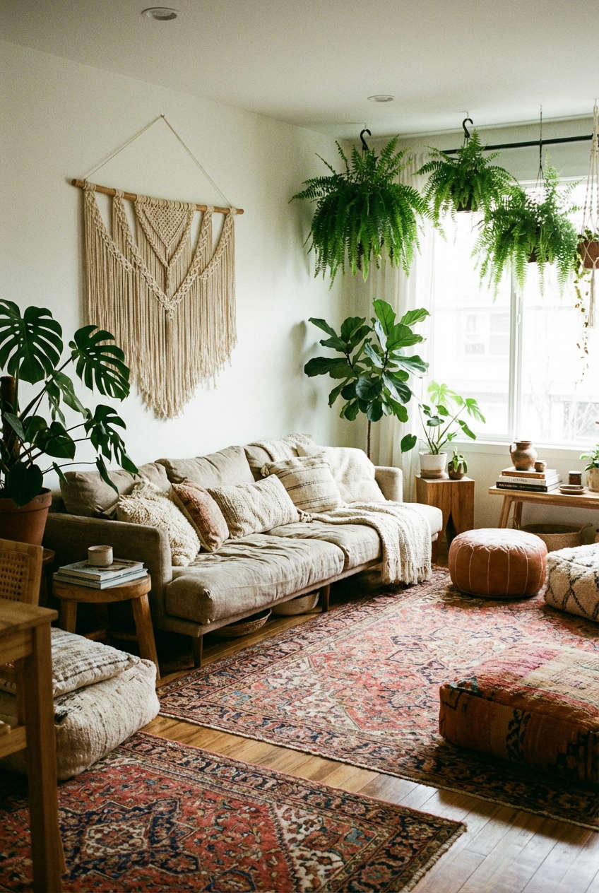 Boho Chic with a Cozy Twist