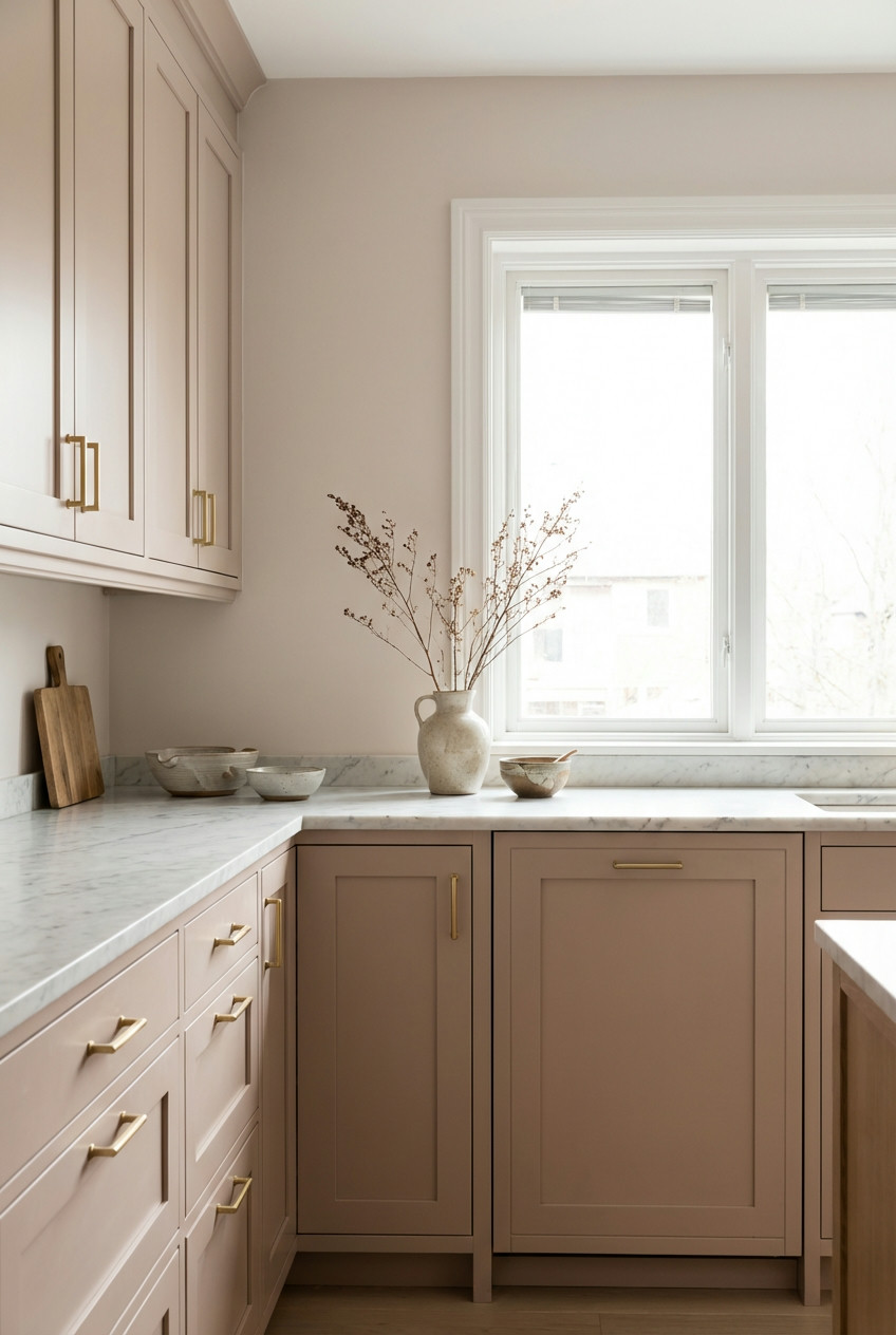 Dusky Pinkish Beige