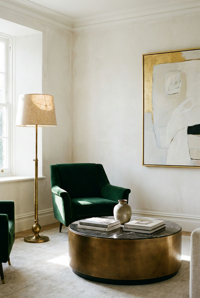 Warm Metals and Mixed Finishes