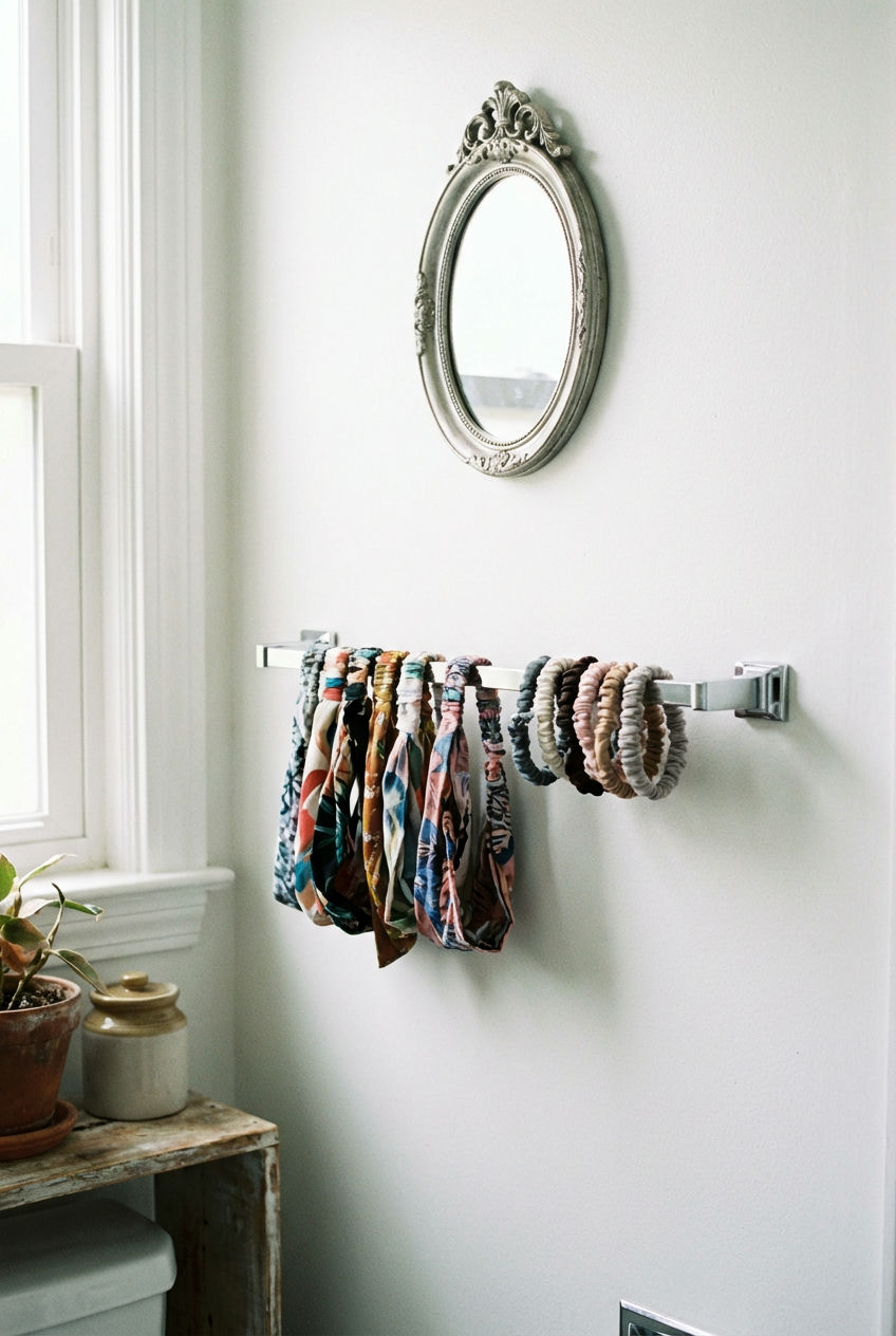 Towel Bars for Hair Accessories