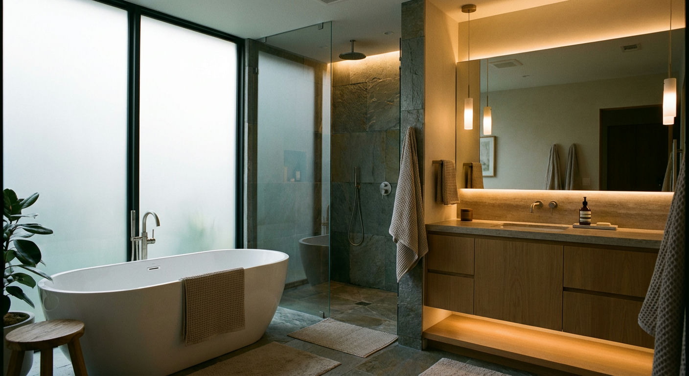 Spa-Like Bathrooms