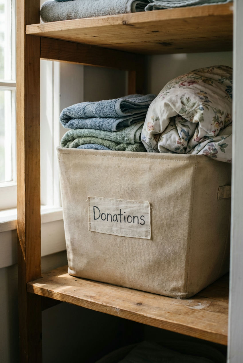 Designating a Donation Bin
