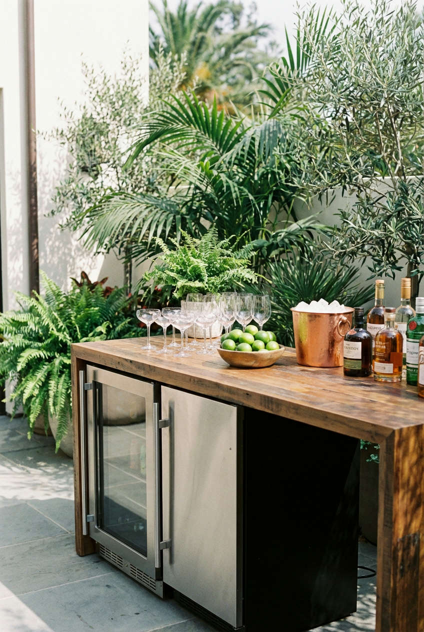 Outdoor Beverage Bar