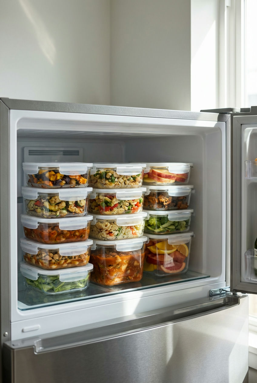 Stackable Containers for Leftovers