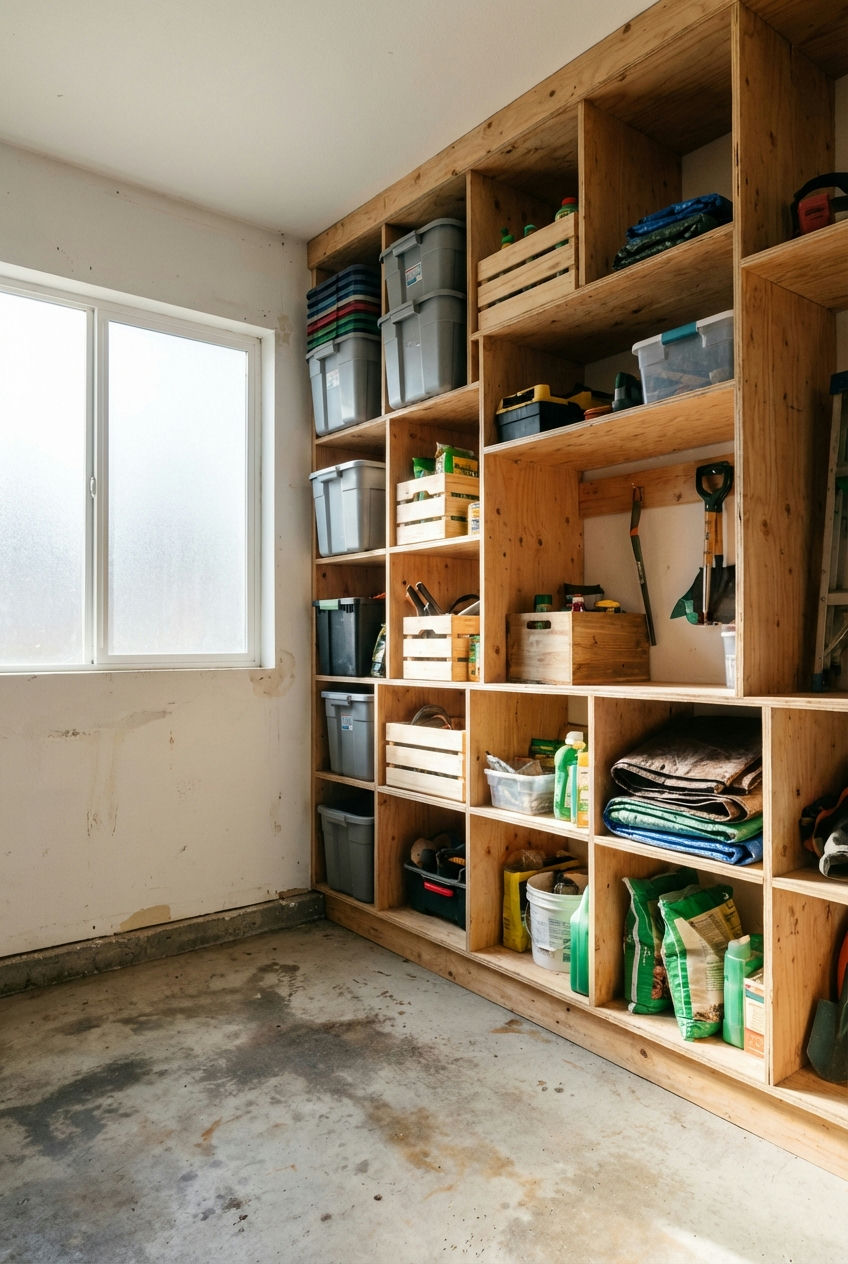 DIY Plywood Storage Solutions