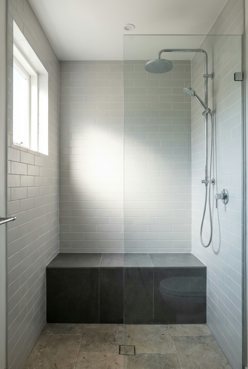 Shower Bench Integration