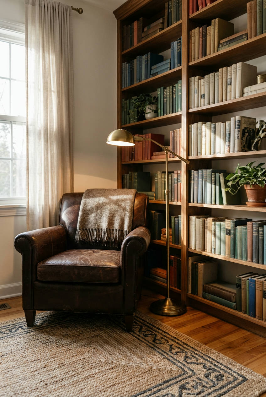 The Home Library Nook