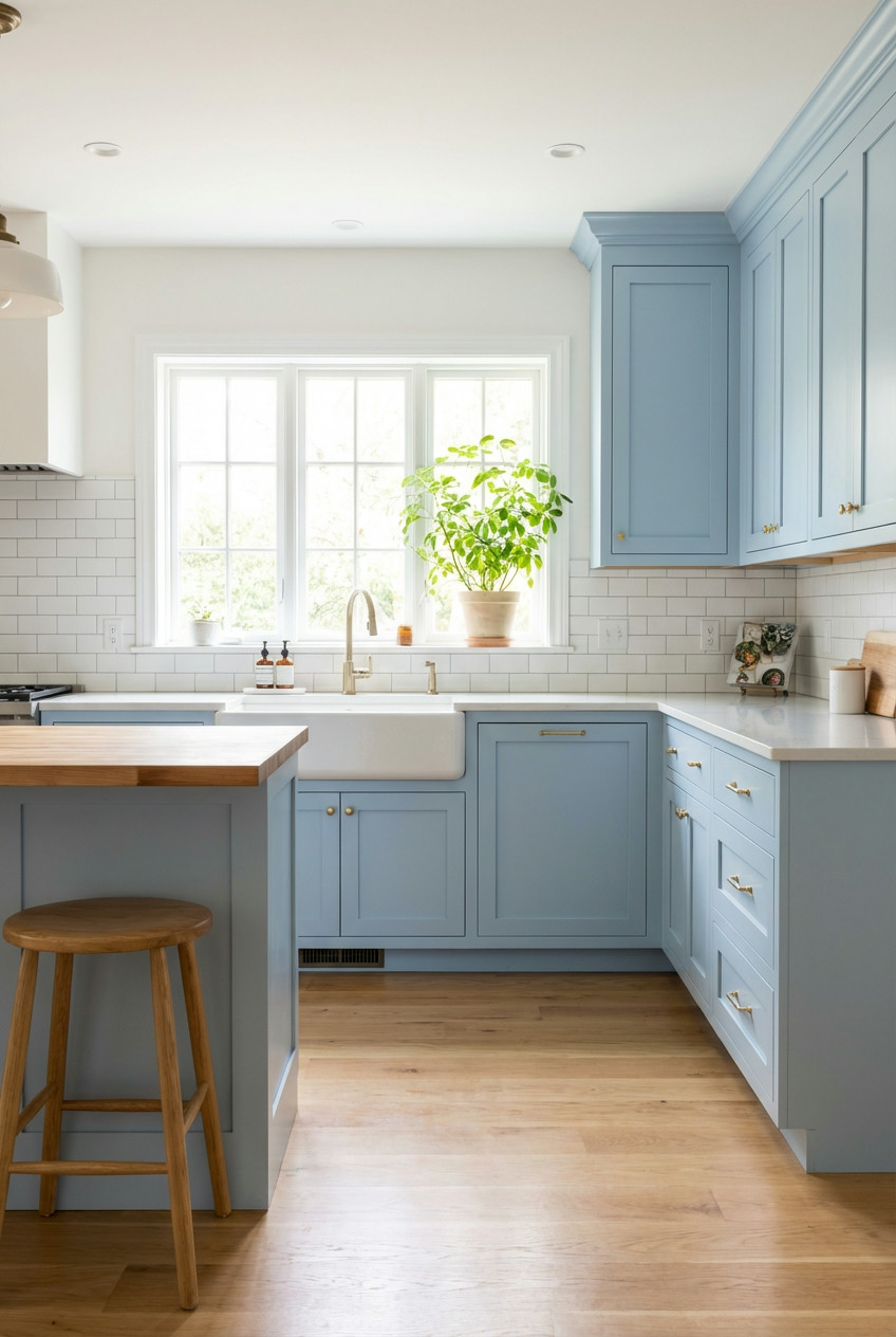 Subtle Powder Blue